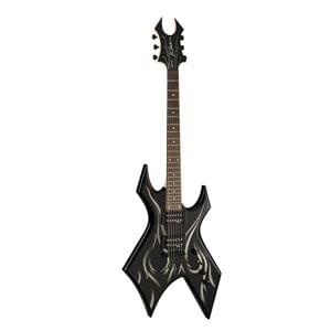 BC Rich Kerry King Warlock Tribal Fire KKWTFO Onyx Electric Guitar